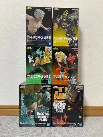 나의 히어로 아카데미아 피규어 6개 세트