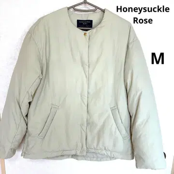 Honeysuckle Rose 베이지 다운 자켓 M
