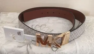 [ 새상품 미사용 ] 마이클 코스 시그니처 로고 벨트 리버서블 L