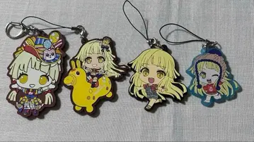 츠루마키 코코로 러버 스트랩 4개 세트