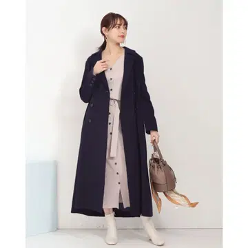 마이 스트라다 스프링 백 볼륨 코트