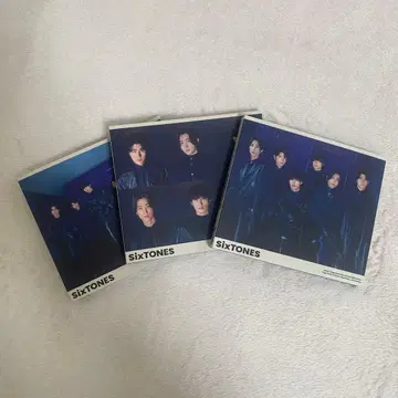 SixTONES 바리어 3장 세트