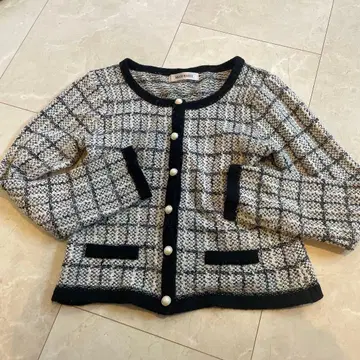 MISCH MASCH 체크 무늬 가디건 M