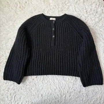 개럴개런트 헨리넥 로우게이지 니트 스웨터