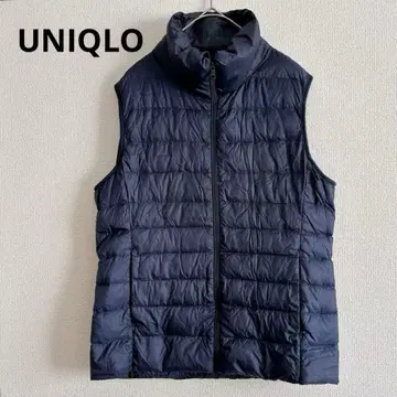 유니클로 울트라 라이트 다운 베스트 네이비 M 겉옷 아우터 겉옷