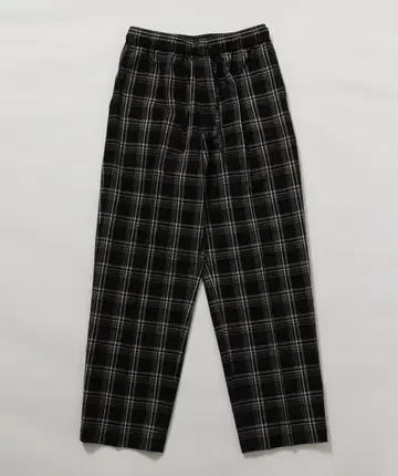 ADAM ET ROPE' 트윌 바이오 체크 이지 팬츠