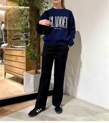 [ 뷰티 앤 유스 ] 스트레이트 팬츠 블랙