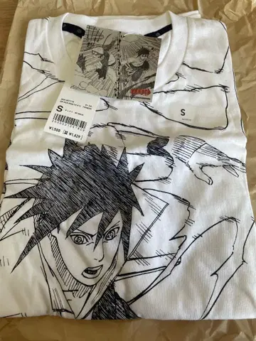 NARUTO 그래픽T셔츠 화이트 S