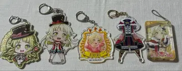 츠루마키 코코로 아크릴 키링 5개 세트