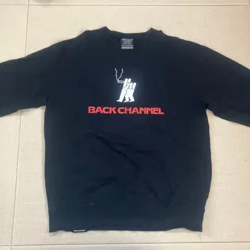 BACK CHANNEL 블랙 맨투맨