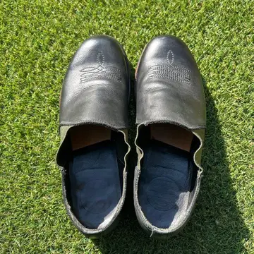 NEIGHBORHOOD 네이버후드 가죽 사이드 고어 슈즈