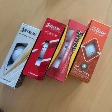 SrixonDistance & TitleistTruFeel 골프공 4상자
