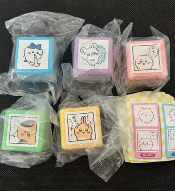 치이카와 (먼작귀) 더블 스탬프 총 5종