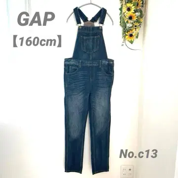 갭 GAP 오버롤 160cm 데님 원단 올인원