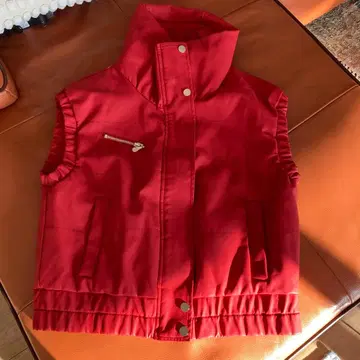 PRIDE 슬리브리스 자켓 빨간색