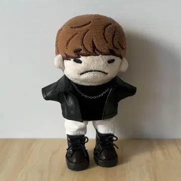 10cm 이프니용 의상 세트 (페이크 가죽 자켓 세트)