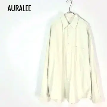 AURALEE 20SS WASHED FINX TWILL BIGSHIRTS