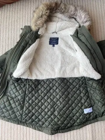 AMERICAN EAGLE 모즈 코트 올리브 그린