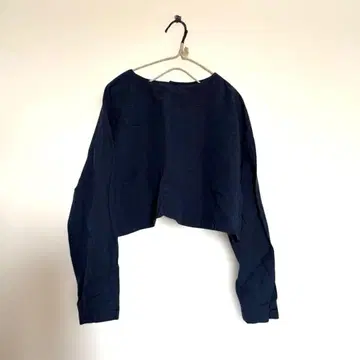 nest robe 숏 기장 블라우스 볼레로 네이비