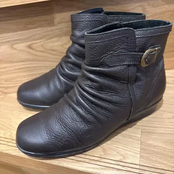 가죽 부츠 24.5cm EEE