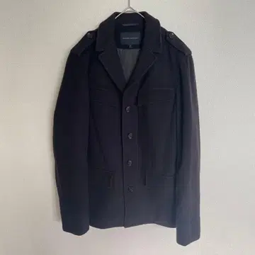BANANA REPUBLIC 울 밀리터리 자켓 M 사이즈 블랙