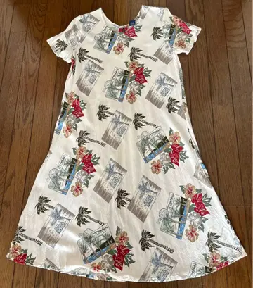 알로하 셔츠 원피스 하와이 히비스커스 컬렉션