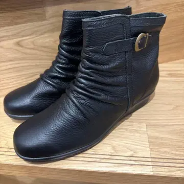 가죽 부츠 24.5 EEE