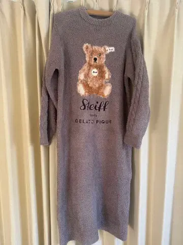 gelato pique Steiff 파우더 자카드 원피스