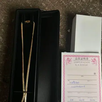 골드 스네이크 체인 목걸이 50cm