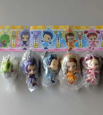 [ 미개봉 새상품 ] 오쟈마녀 도레미 스윙 키링 전 5종 1