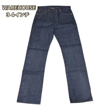 [ 미사용 새상품 ] WAREHOUSE Lot 1001XX 데님 34인치