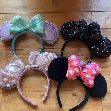 디즈니 머리띠 4개 세트