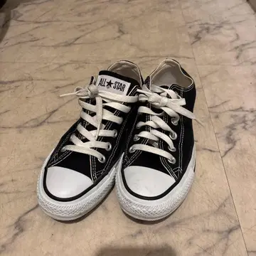 converse 스니커즈 블랙 23.5cm