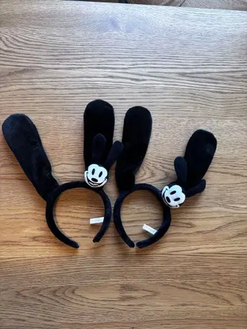 미키 귀 머리띠 2개 세트