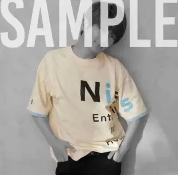 nissy 4th 투어 티셔츠 크림