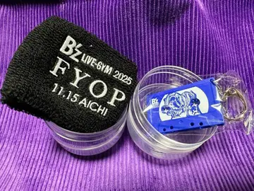 B'z FYOP 가챠 11/15 아이치 한정판 리스밴 & 카세트 참