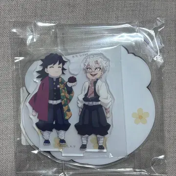 기유가 사네미에게 오하기를 건네는 아크릴 스탠드