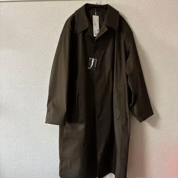 UNIQLO U 브라운 오버사이즈 스텐카라 코트 M