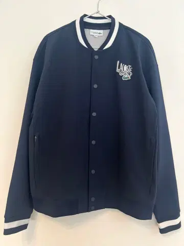 라코스테 내수 내풍 하이 스트레치 바시티 골프 자켓 / 스타디움 자켓