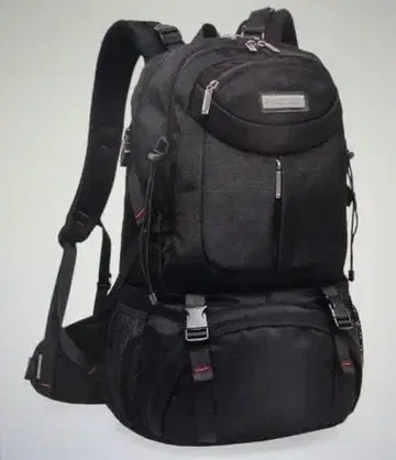 다기능 블랙 백팩