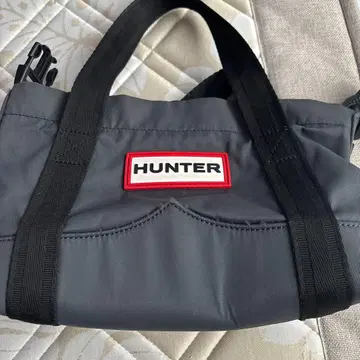 HUNTER 그레이 토트백
