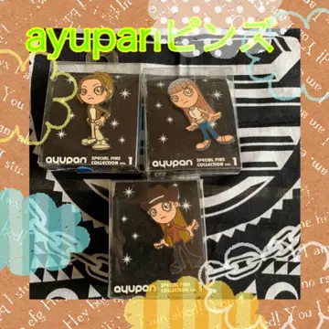ayupan 핀 배지 3개 세트