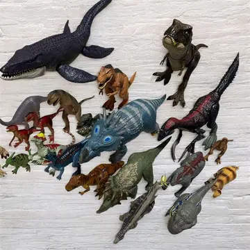 공룡 해양 생물 피규어 세트 21개
