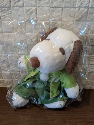 PEANUTS 봉제 인형 스누피 찻집 10주년 한정판 기모노 레어 한정판