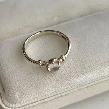 빈티지 SILVER 각인 반지