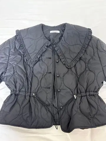 papermoon 퀼팅 자켓 블랙 아우터