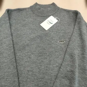 CROCODILE 그레이 하이넥 스웨터 L