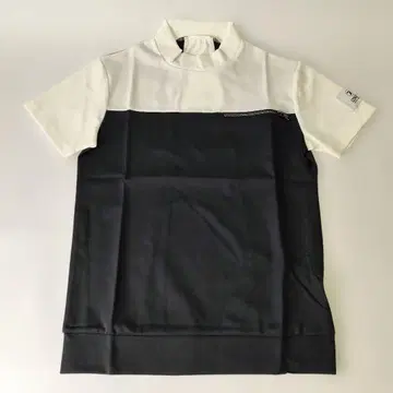 택 포함 미사용 새상품 IZRREL 반팔 모크 ZIP