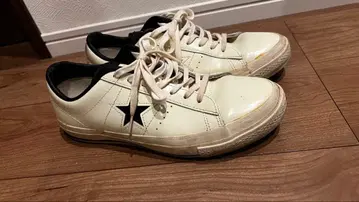 컨버스 원 스타 화이트 스니커즈