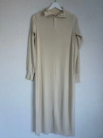 [미사용 새상품] gossara 고사라 긴팔 원피스 M 베이지